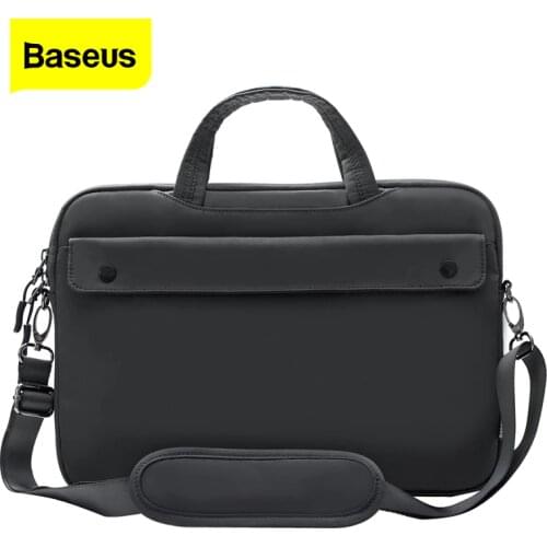 Baseus Laptop Bag Case For Macbook Air Pro 13 14 15 15.6 Inch Laptop Sleeve For Mac Book Air 13 iPad Pro Case Shoulder Handbag