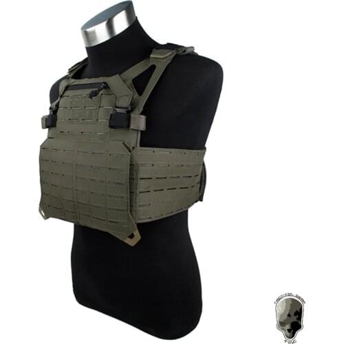 TMC STF Plate Carrier Tactical Vest MOLLE Paintball Airsoft Vest Laser Cut 3425