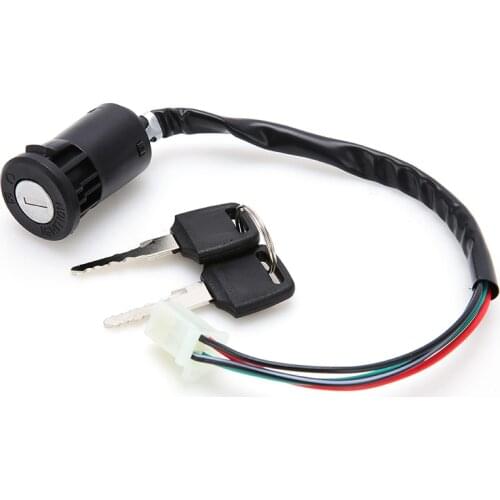 1set Universal Ignition Key Switch Lock 4 Wires For Motorcycle Motor Scooters motorcycle