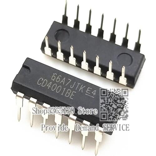 [10pcs]100% New CD4001BE CD4011BE CD4013BE CD4081BE CD4001 CD4011 CD4013 CD4081
