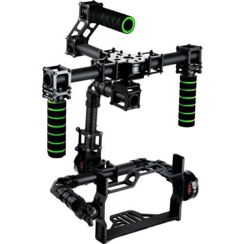 3 Axis Brushless Handheld 360 Degree Gimbal DSLR Camera Stabilizer (W/O Motor)