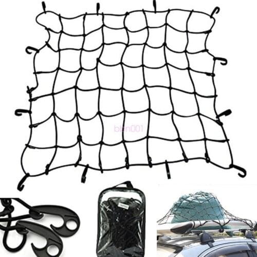 Car Van Roof Top Rack Cover Network Luggage Carrier Cargo Basket Elasticated Net
