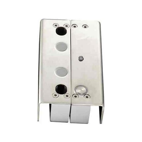 Frameless glass door electric bolt lock optional bracket