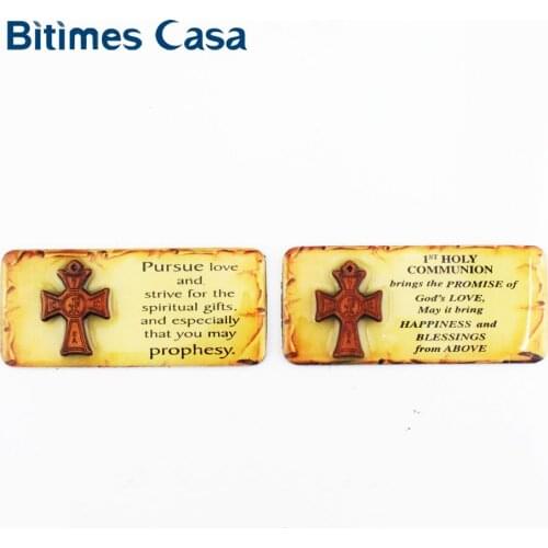 Bitimes Wooden Fridge Magnets