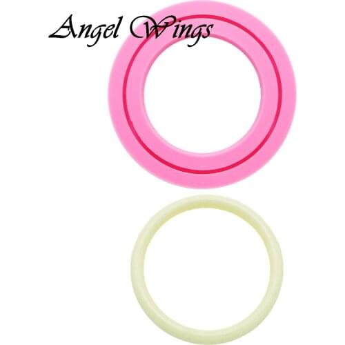 90mm bracelet for Key ring buckle keychains molds wristband Silicone epoxy Resin Craft Molds DIY mould DY0160