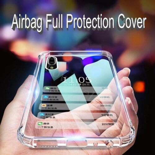 For Sharp Aquos S2 S3 Case Airbags Buffer Full Protection Case For Sharp Aquos R2 Case Clear Soft TPU Shockproof Back Cover