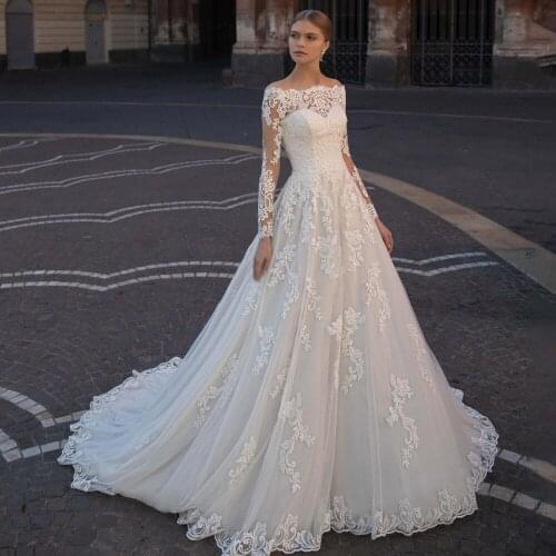 Elegant Wedding Dress Off The Shoulder Lace White Gowns Appliques Princess Ball Gown Alibaba China Custom Made alibaba