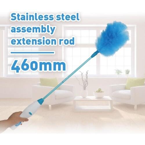Adjustable Electric Feather Duster Dirt Dust Brush Vacuum Cleaner Blinds Furniture Window Bookshelf Cleaning Tool Brush