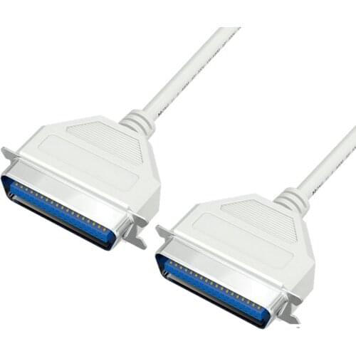 1.5M CN36 Printer Cable 36P Control Cable 36-Pin Male to Male Printer Cable Scanner Standard