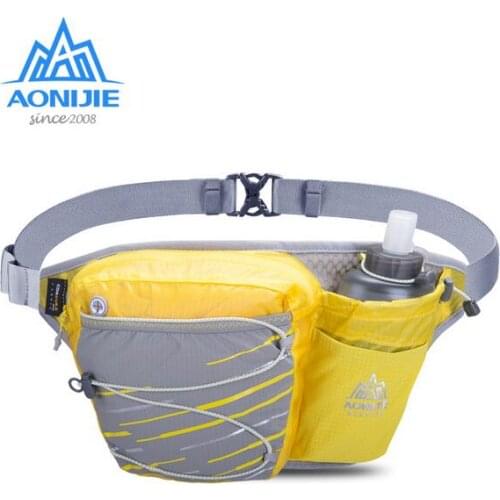 AONIJIE Outdoor Sports Marathon Running Lightweight Waist Bag Hydration Fanny Pack Jogging Fitness Gym Ultralight Waist Bag