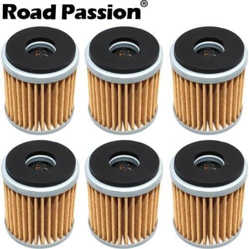 6pcs Oil Filter For YAMAHA WR250F WR 250F 2009-2016 WR250R WR 250R 2009-2016 WR250X WR 250X 2009-2012 WR450F 2011-2016