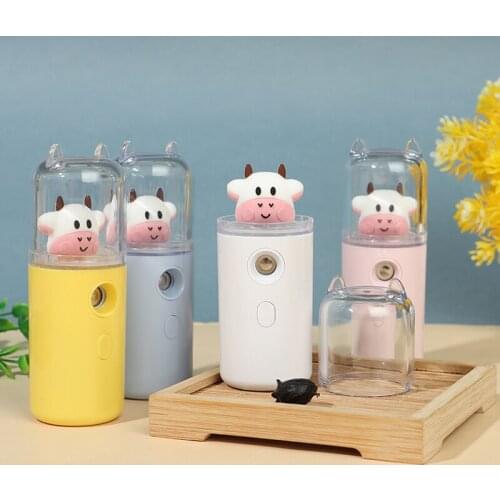 30ml Mini Nano Facial Sprayer USB Nebulizer Face Steamer Humidifier Beauty Skin Care Tools Home Liquid Air Fresheners Dropship