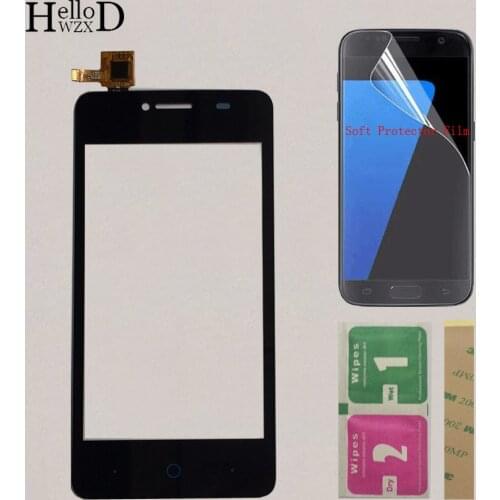 4'' Mobile Touchscreen For ZTE Blade AF3 T221 A5 A5 Pro Touch Screen Front Glass Sensor Digitizer Touch Panel Protector Film