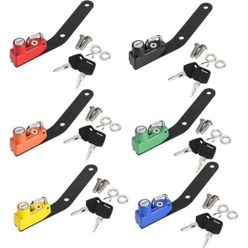 Motorcycle Helmet Lock Anti-Theft Aluminum Alloy Fit for SUZUKI GSX-R1000/R L7 2017 2018 2019 2020