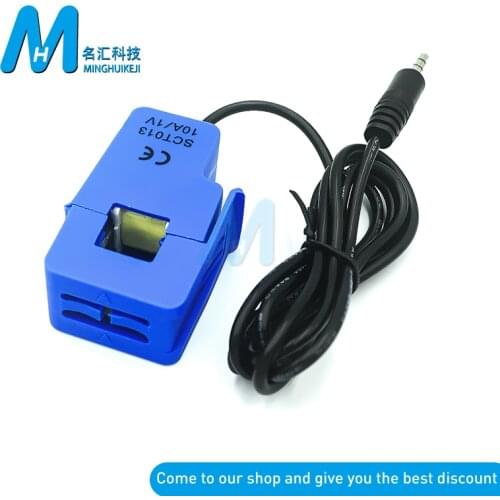 SCT013 Non-invasive AC Current Sensor Split Core Current Transformer SCT-013 10 20 30 50 60 100A Open-Close Current Transformer