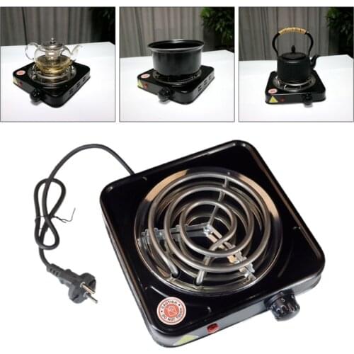 Portable Heat Preservation Electric Burner Single Stove Mini Hotplate Adjustable Temperature Furnace Home Kitchen Coffee