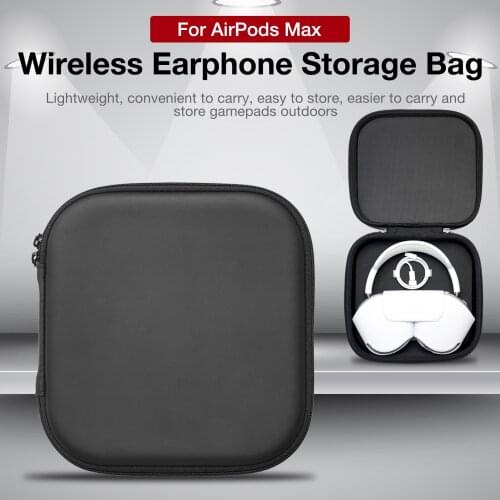 Portable Storage Bag For AirPods Max Case Anti-Fall Easy Carry Storage For AirPods Max Bag Earphone Handbag Cover