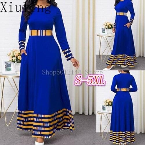 Plus Size Vestidos Abaya Dubai Turkey Arabic Hijab Muslim Dress Women Caftan Kaftan Elbise Dresses Islamic Clothing Sukienki