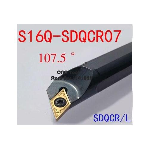 S16Q-SDQCR07/ S16Q-SDQCL07 Boring bar,Internal turning tools,CNC turning tool holder,cutting tool Holder,Internal Boring bars la