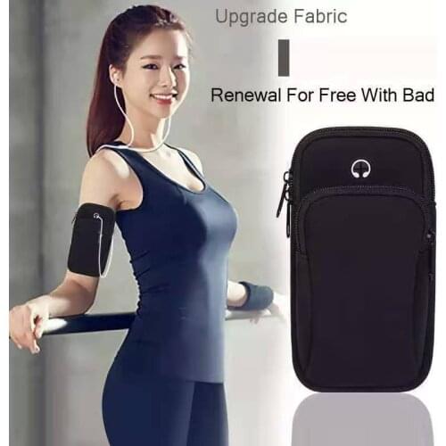 Unisex Sports Arm Bag Universal Phone Bag for iPhone 12 11 Pro Max X Holder Portable Gym Outdoor Running Armband Bag for Samsung