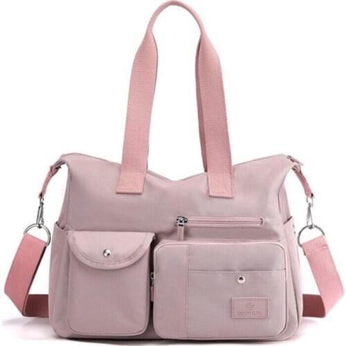 Crossbody Women Messenger Bags 2021 New Fashion Waterproof Handbags Woman Shoulder Bags Solid Large Capacity Traval Bag