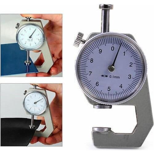 1pcs handmade leathercraft tools 0-10mm/0-20mm Thickness Gauge Tester Leather Craft Tool 2 Size pick