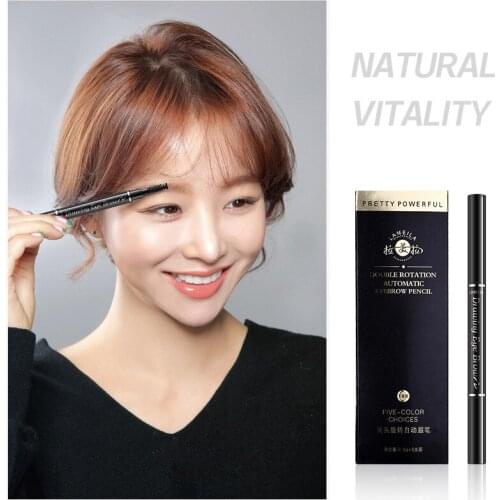 1PC Eyebrow Pencil Sweat-proof Eyebrow Pencil Delicate Smooth With Four Replacement Pen Tips Professional Makeup Cosmetics