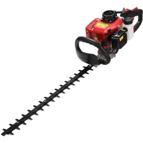 22.5CC DOUBLE SIDE BLADE HEDGE TRIMMER POWERED BY 1E32FL 2 CYCLE GASOLINE MOTOR DOUBLE-EDGED SWORD PETROL EDGED CUTTERS