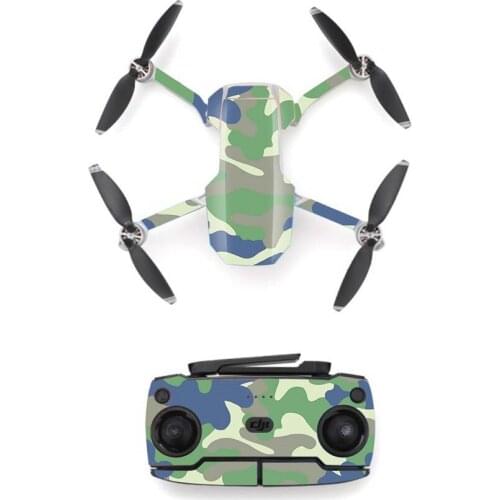 31 Styles Camo Camouflage Style Skin Sticker for DJI Mavic Mini Drone And Remote Controller Decal Vinyl Skins Cover M0044
