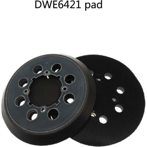 5" Sanding Pad For DWE6421 Electric Orbit Sander Plate 8 Hole & Hook Loop 6423