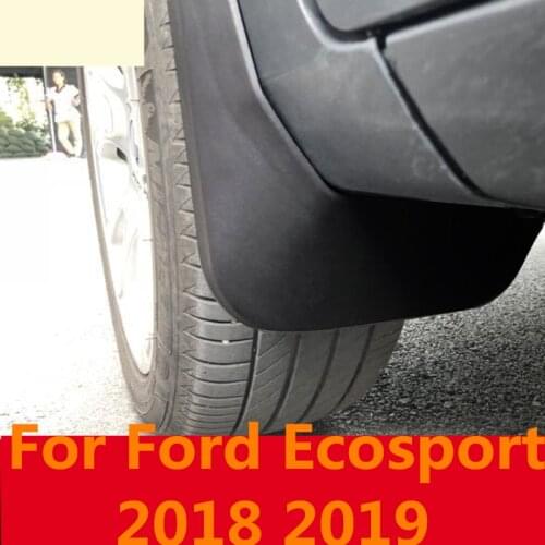 Car Mud Flaps Mudflaps Splash Guards Mud Flap Mudguards Fender Front Rear Styling Exterior For Ford Ecosport 2018 2019