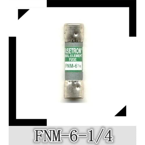 BUSSMANN FNM-6-1 / 4 US imported ceramic fuse fuse 10 * 38mm 6.25A