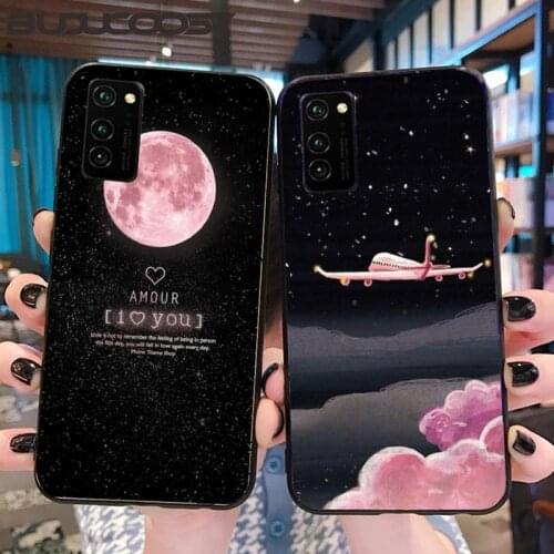 Hrmes Airplane fashion space moon Phone Case for Huawei Honor 8X 9 10 20 Lite 7A 8A 5A 7C 10i 20i 9X play 8C