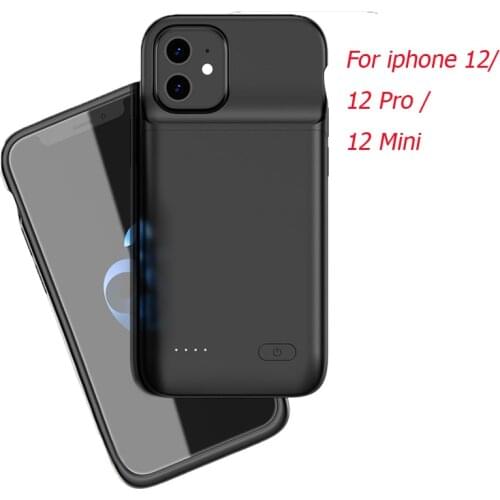 Power Case For iPhone 12 12Pro 12Mini Battery Charger Case For IPhone 12 Pro Max External Battery Charging Cover New Listing
