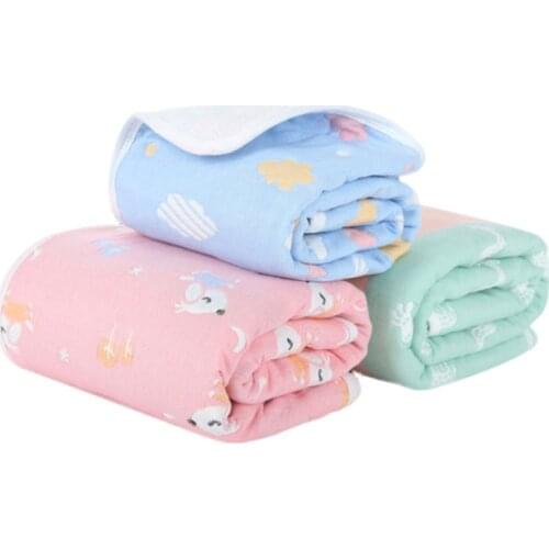 Baby Changing Mats Cover Baby Diaper Mattress Diaper For Newborn Cotten Waterproof Changing Pats Flool Play Mat Pink 70*120c