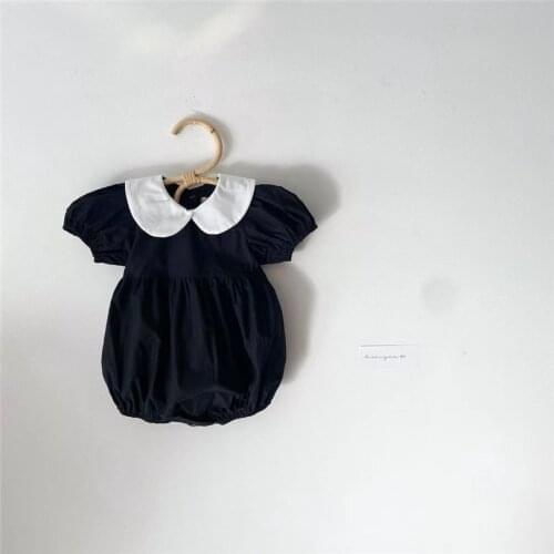 Baby Girls Romper Clothes Summer Newborn Baby Romper Jumpsuit Short Sleeve Infant Girls Playsuit Baby Sunsuit Toddler Romper