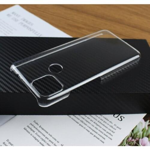 For Google Pixel 5a Pixel5a New Hard PC Case Ultra Thin Clear Hard Plastic DIY Cover Protective Skin