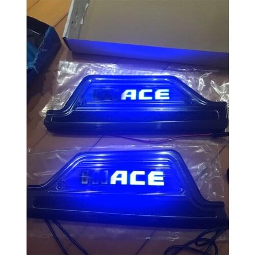 For Toyota HIACE 200 Series Front Door Pedal With LED Light 2004-17 Year