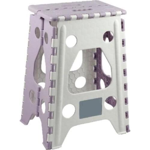 Home Folding Step Stool Portable Chair Seat for Bathroom Kitchen Garden Camping Kids And Adults Use lydg