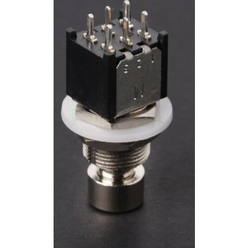 2020 New DPDT Momentary On(On) Foot Switch Guitar Effects Pedal Metal Stomp Box