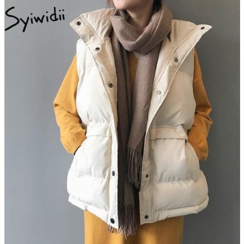 Женские зимние жилеты Syiwidii China At AliExpress