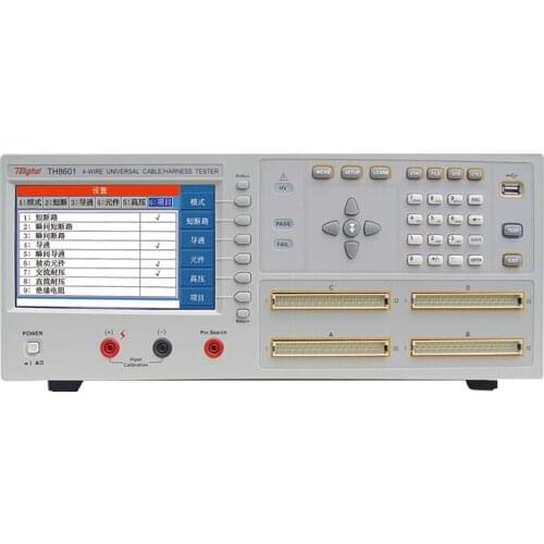 TH8601 Cable/Harness Tester Maximum 128 Pin for Sweeping and Testing