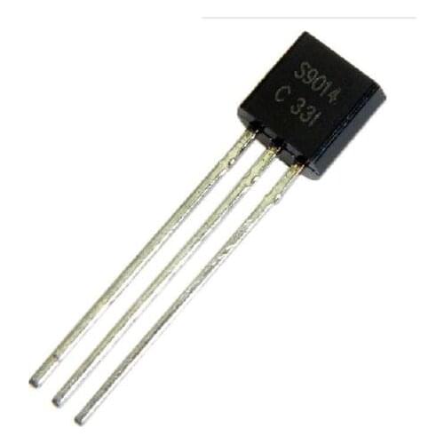 50PCS S9014 S9014C TO-92 NPN 50V 0.1A Transistor
