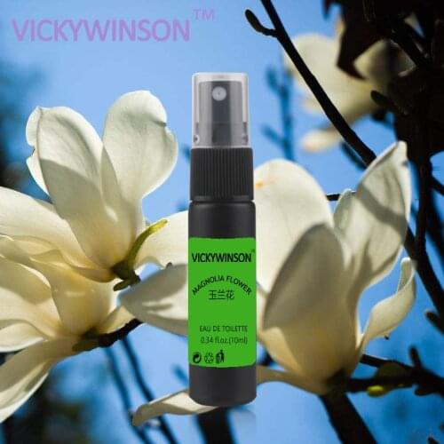 VICKYWINSON Magnolia flower deodorization 10ml Antiperspirant For Woman Female Fragrance Spray Deodorant natural Flower