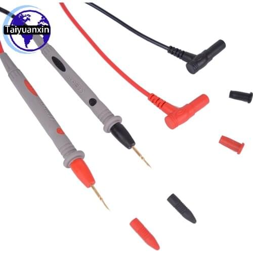 Universal Multimeter Test Leads Digital Multimeter Probes Wire Pen Cable 1000V 20A Gold-plated Head