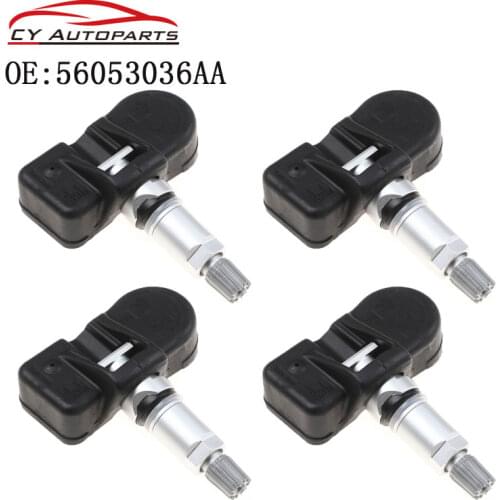 4PCS New TPMS Tire Air Pressure Monitor System Sensor For Dodge Chrysler Jeep 315 MHz 56053036AA