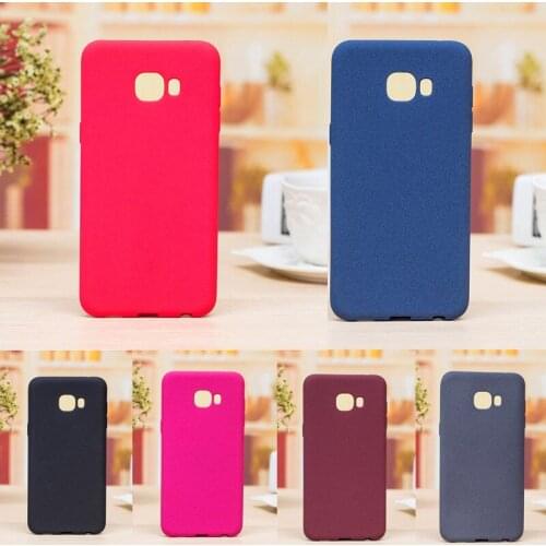 For Samsung A7 2017 A720 Case Soft Plush Matte Silicone TPU Skin Back Cover Phone Case for Samsung Galaxy A7 2017 A720F A7200