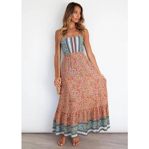 Ehuanhood Women's Beach Sundresses