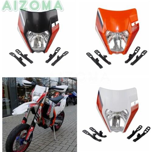 Enduro Motorcycle Headlight Headlamp Dirt Bike Motocross Front Light Universal for SX SXF XC XC-W EXC EXC-F SMR MX Six Days