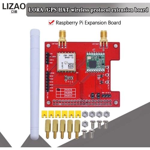 LorGPS HAT V1.0 version Lora/GPS_HAT is a expension module for LoRaWan and GPS for ues with the Raspberry Pi